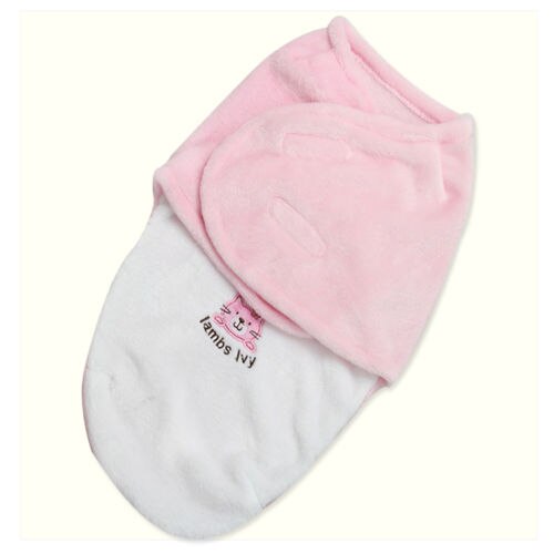 2018 Brand New Newborn Kids Baby Warm Cotton Swaddling Blanket Sleeping Bags Swaddles Warp Cotton Warm Cartoon Sleeping Bags